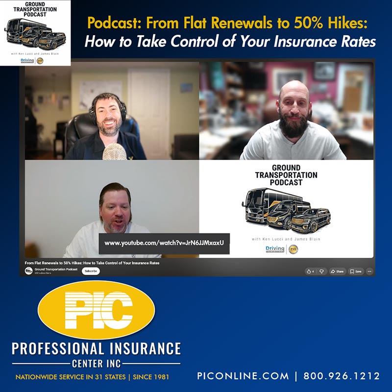 Joseph Madiedo Transportation Fleet Insurance Rates Podcast News