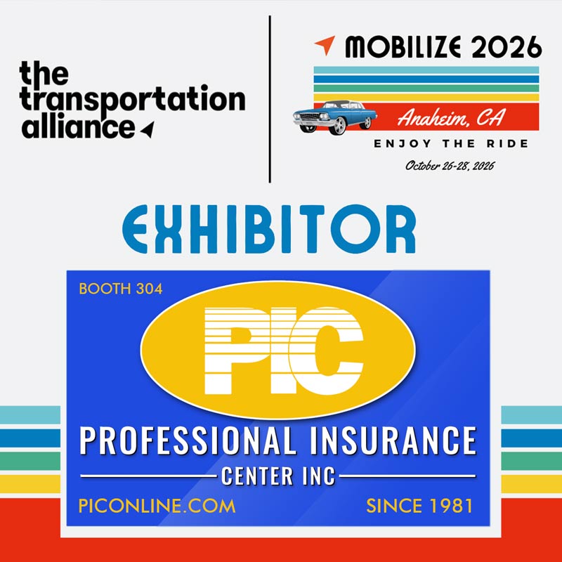 Professional Insurance Center Exhibtor at The Transportation Alliance – MOBILIZE 2026