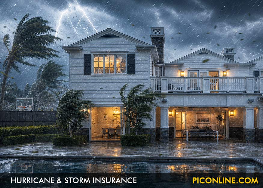 Tampa Hurricane Storm Insurance Service Policy