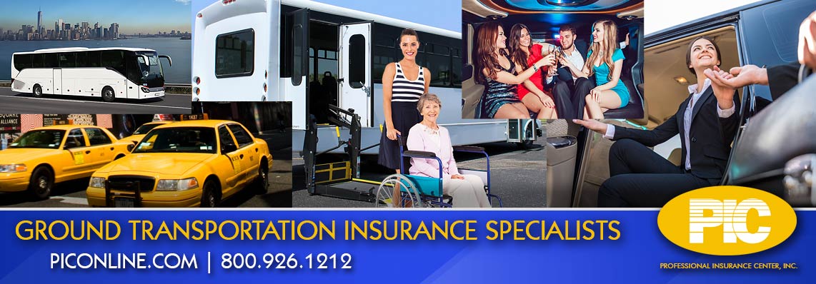 Ground Transportation Insurance, Taxi Insurance, NEMT Accessable Transportation Insurance, Fleet Trucking Insurance, Limo Insurance, Livery Insurance, Charter Bus Insurance